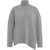 MVM Cashmere turtleneck sweater Grey