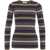 Otto d ame Pullover with stripes Brown