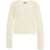 Semicouture Net sweater 'Rachele' White