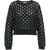 Semicouture Net sweater 'Rachele' Black