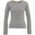 Semicouture Cashmere blend sweater 'Marcella' Grey