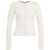 Semicouture Wool blend knit cardigan White