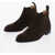 Church's Suede Leather Chelsea Boots Brown