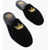 Church's Embroidered Ariel Crown Velour Mules Black