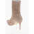 Stuart Weitzman Suede Cashmere Pull-On Booties 8Cm Beige