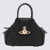 Vivienne Westwood Vivienne Westwood Black Mini Yasmine Top Handle Bag Black