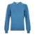 PIACENZA 1733 Piacenza 1733 Gray Cashmere Crew Neck Jumper BLUE