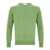 Kangra Kangra Cashmere Crew Neck Sweater In Wool And Cashmere GREEN