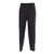 Fabiana Filippi BISTRETCH WOOL JOGGING TROUSERS WITH FILO DIAMANTE Black  