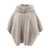 GIOVI Giovi Wool And Cashmere Poncho GREY