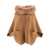 GIOVI Giovi Wool And Cashmere Poncho Beige