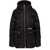 DSQUARED2 DSQUARED2 Quilted Hooded Coat Black