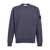 Stone Island Logo patch sweatshirt Light Blue