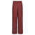 Moschino Patterned pants Bordeaux