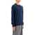 Hugo Boss "Avac Wool Blend Pullover OPEN BLUE