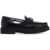 TOD'S T Timeless Leather Loafers NERO