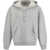 Golden Goose Hoodie ALLUMINIUM MELANGE GRAY