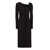 Alberta Ferretti Alberta Ferretti Stretch Viscose Dress Black