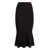 Nina Ricci Nina Ricci Flared Knit Skirt Black