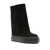 Casadei Casadei Black Platform Boots Black Leather Black