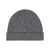 COURRÈGES Courrèges Gray Ribbed Wool Beanie GREY