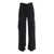 7 For All Mankind CARGO PALAZZO Raven with Self Tie Belt Black  