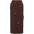 Moschino Moschino Multiple Patch Pockets Maxi Skirt BROWN