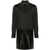 Alberta Ferretti Alberta Ferretti Black Panelled Shirt Dress GREY