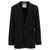 Moschino Moschino Single-Breasted Martingale Blazer Black