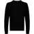 Daniele Fiesoli Daniele Fiesoli Black Merino Wool Crewneck Sweater Black