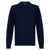 Daniele Fiesoli Daniele Fiesoli Blue Navy Merino Wool Crewneck Sweater BLUE