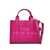 Marc Jacobs Marc Jacobs The Leather Small Tote Bag LIPSTICK PINK