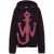 JW Anderson JW Anderson Anchor-Logo Zip Hoodie PLUM