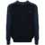 ETRO Etro Wool Sweater With Embroidered Logo BLUE