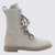 Brunello Cucinelli Brunello Cucinelli Light Grey Canvas And Suede Boots GREY