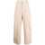 Palm Angels Palm Angels Wide-Leg Cotton Cargo Trousers BEIGE BLACK