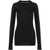 Rick Owens Rick Owens Ribbed Long-Sleeve Top Black