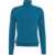 Daniele Fiesoli Cashmere turtleneck pullover Blue