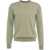 Paolo Pecora Extralight knit pullover with crew neck Green