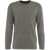 Transit Pullover in virgin wool blend with stitching details Grey