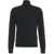 Gender Turtleneck sweater in merino and cashmere Black