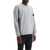 Stone Island Organic Cotton Crewneck Sweatshirt POLVERE MELANGE