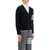 Thom Browne Virgin Wool Cardigan For Women BLACK