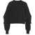 Thom / Krom Sweatshirt with seam details Black