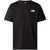 The North Face M S/S Box Nse Tee czarny