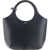 COURRÈGES Medium Holy Handbag BLACK