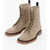 Dior Suede Leather Explorer Combat Boots Beige