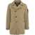 Stone Island Short padded trench coat ‘David-TC’ Brown