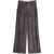 ALYSI Alysi Velvet Wide-Leg Trousers PURPLE