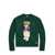 Ralph Lauren Ralph Lauren Polo Bear Green Wool And Cashmere Sweater GREEN